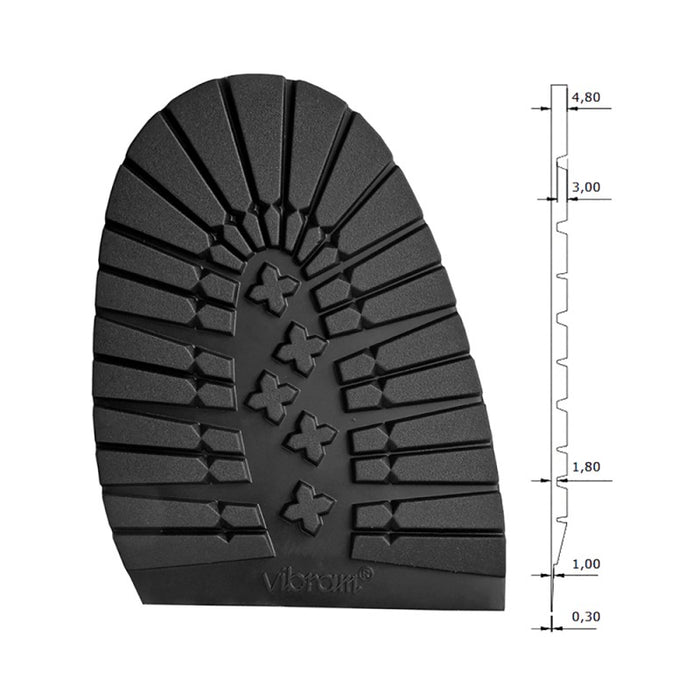 Vibram Walkabout Sole & Heel