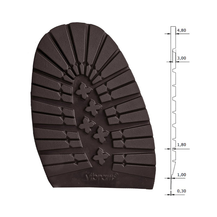 Vibram Walkabout Sole & Heel